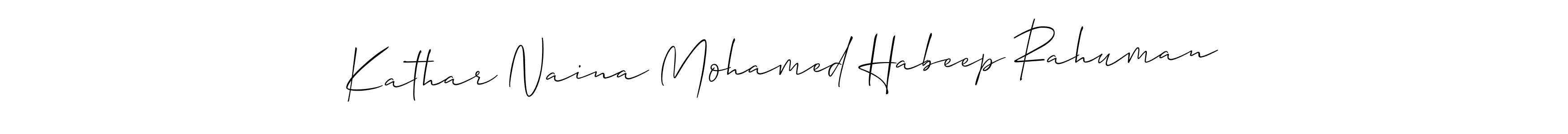 See photos of Kathar Naina Mohamed Habeep Rahuman official signature by Spectra . Check more albums & portfolios. Read reviews & check more about Allison_Script font. Kathar Naina Mohamed Habeep Rahuman signature style 2 images and pictures png