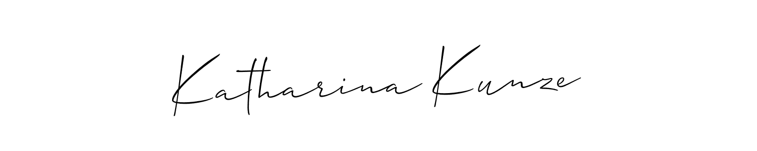 Similarly Allison_Script is the best handwritten signature design. Signature creator online .You can use it as an online autograph creator for name Katharina Kunze. Katharina Kunze signature style 2 images and pictures png