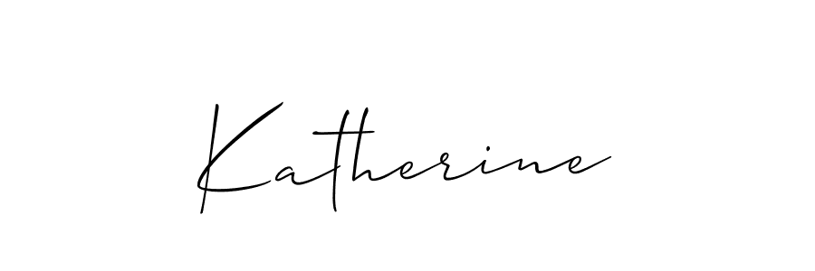 Allison_Script is a professional signature style that is perfect for those who want to add a touch of class to their signature. It is also a great choice for those who want to make their signature more unique. Get Katherine name to fancy signature for free. Katherine signature style 2 images and pictures png