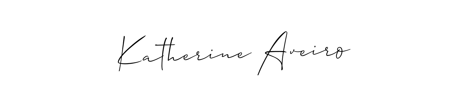 Also we have Katherine Aveiro name is the best signature style. Create professional handwritten signature collection using Allison_Script autograph style. Katherine Aveiro signature style 2 images and pictures png