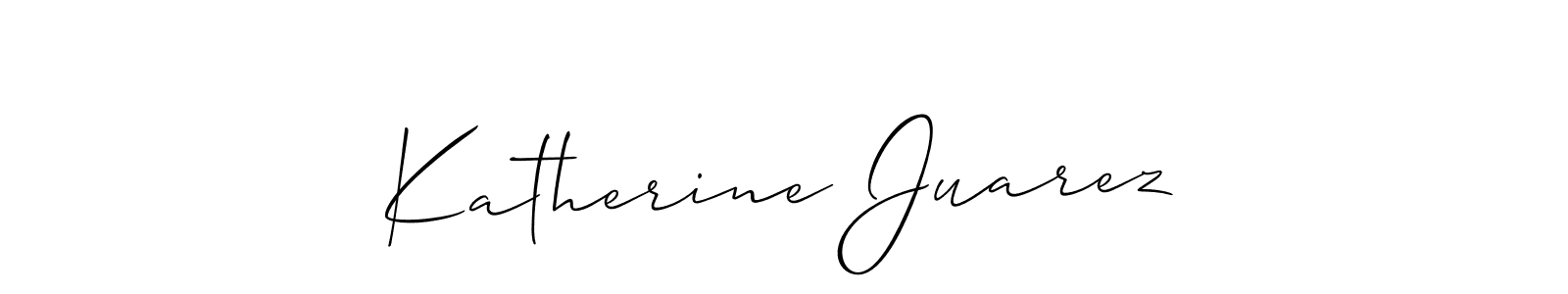 Also You can easily find your signature by using the search form. We will create Katherine Juarez name handwritten signature images for you free of cost using Allison_Script sign style. Katherine Juarez signature style 2 images and pictures png