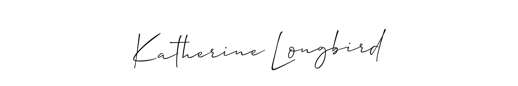 Check out images of Autograph of Katherine Longbird name. Actor Katherine Longbird Signature Style. Allison_Script is a professional sign style online. Katherine Longbird signature style 2 images and pictures png