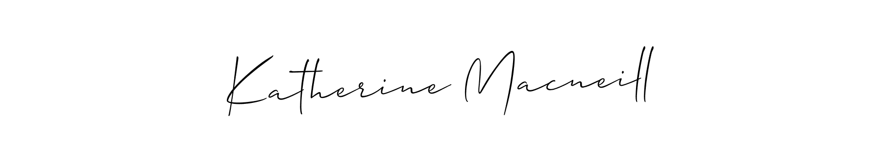 Make a short Katherine Macneill signature style. Manage your documents anywhere anytime using Allison_Script. Create and add eSignatures, submit forms, share and send files easily. Katherine Macneill signature style 2 images and pictures png