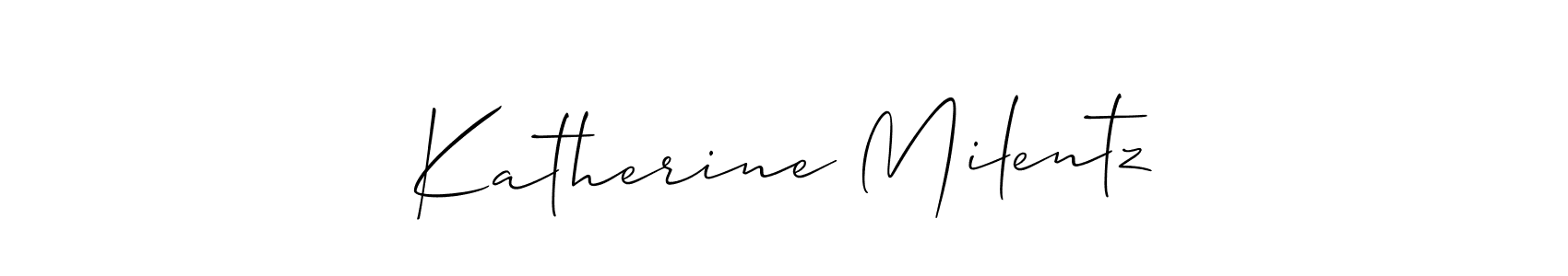 Check out images of Autograph of Katherine Milentz name. Actor Katherine Milentz Signature Style. Allison_Script is a professional sign style online. Katherine Milentz signature style 2 images and pictures png