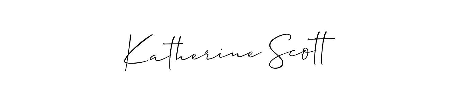 This is the best signature style for the Katherine Scott name. Also you like these signature font (Allison_Script). Mix name signature. Katherine Scott signature style 2 images and pictures png