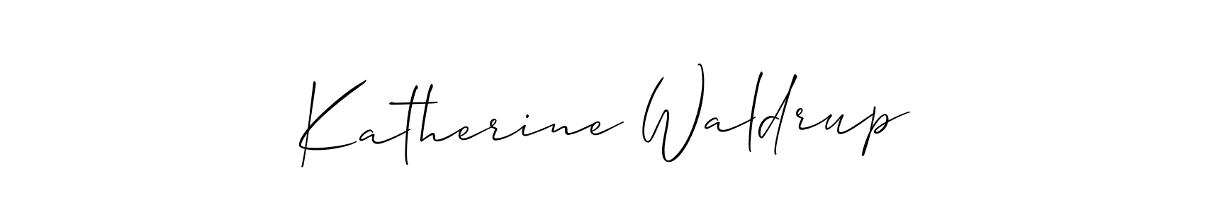 Check out images of Autograph of Katherine Waldrup name. Actor Katherine Waldrup Signature Style. Allison_Script is a professional sign style online. Katherine Waldrup signature style 2 images and pictures png