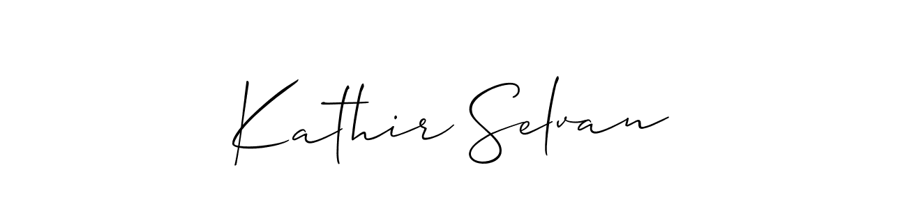 Here are the top 10 professional signature styles for the name Kathir Selvan. These are the best autograph styles you can use for your name. Kathir Selvan signature style 2 images and pictures png
