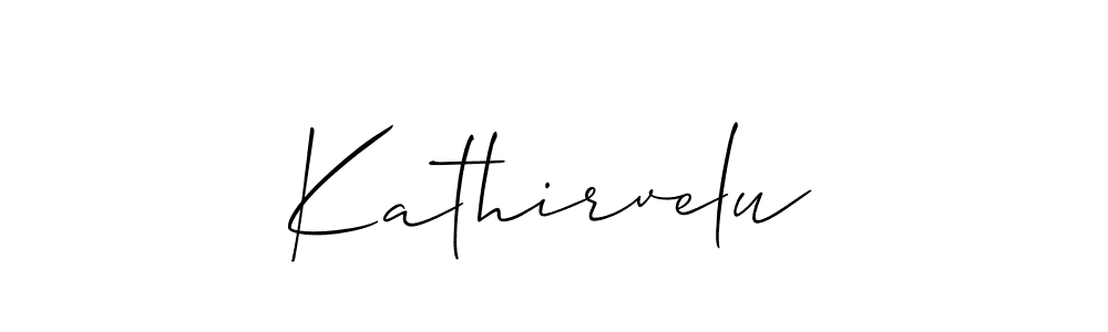 It looks lik you need a new signature style for name Kathirvelu. Design unique handwritten (Allison_Script) signature with our free signature maker in just a few clicks. Kathirvelu signature style 2 images and pictures png
