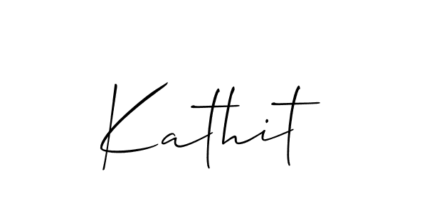 Similarly Allison_Script is the best handwritten signature design. Signature creator online .You can use it as an online autograph creator for name Kathit. Kathit signature style 2 images and pictures png