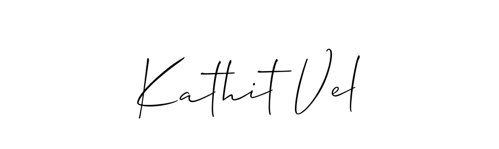 This is the best signature style for the Kathit Vel name. Also you like these signature font (Allison_Script). Mix name signature. Kathit Vel signature style 2 images and pictures png