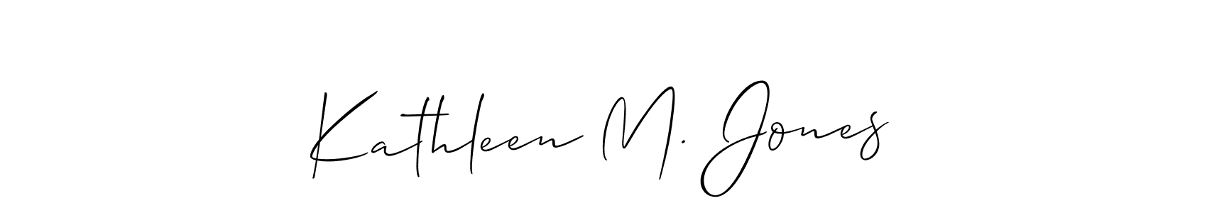 You can use this online signature creator to create a handwritten signature for the name Kathleen M. Jones. This is the best online autograph maker. Kathleen M. Jones signature style 2 images and pictures png