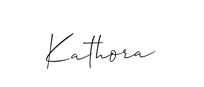 Make a beautiful signature design for name Kathora. Use this online signature maker to create a handwritten signature for free. Kathora signature style 2 images and pictures png