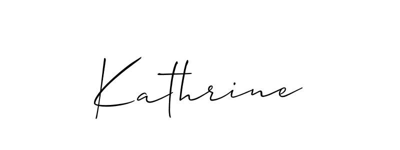 if you are searching for the best signature style for your name Kathrine. so please give up your signature search. here we have designed multiple signature styles  using Allison_Script. Kathrine signature style 2 images and pictures png