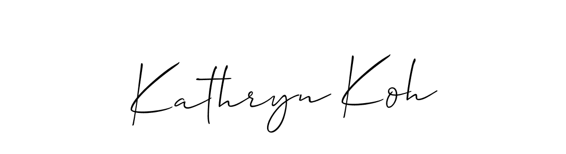 See photos of Kathryn Koh official signature by Spectra . Check more albums & portfolios. Read reviews & check more about Allison_Script font. Kathryn Koh signature style 2 images and pictures png