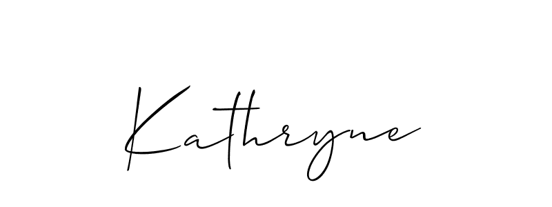 It looks lik you need a new signature style for name Kathryne. Design unique handwritten (Allison_Script) signature with our free signature maker in just a few clicks. Kathryne signature style 2 images and pictures png