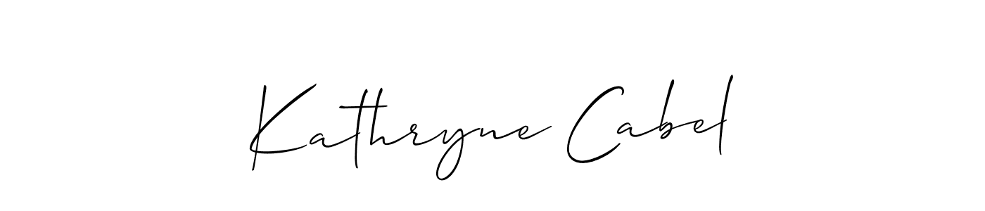 Here are the top 10 professional signature styles for the name Kathryne Cabel. These are the best autograph styles you can use for your name. Kathryne Cabel signature style 2 images and pictures png
