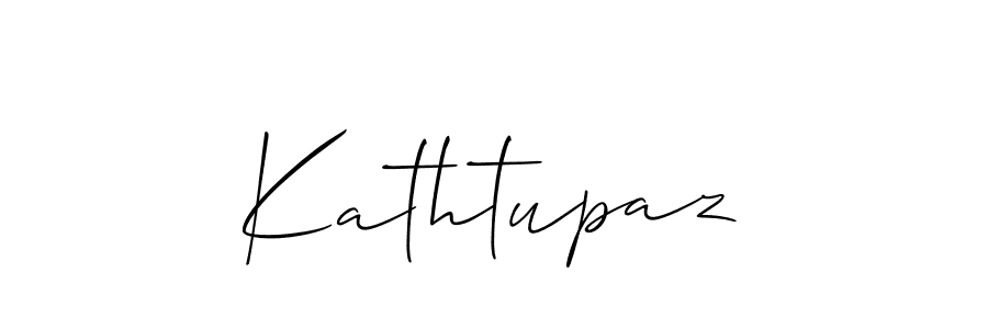 See photos of Kathtupaz official signature by Spectra . Check more albums & portfolios. Read reviews & check more about Allison_Script font. Kathtupaz signature style 2 images and pictures png
