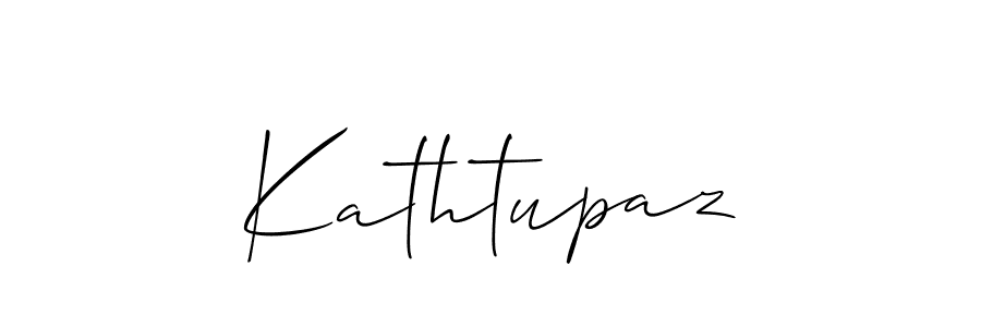 See photos of Kathtupaz official signature by Spectra . Check more albums & portfolios. Read reviews & check more about Allison_Script font. Kathtupaz signature style 2 images and pictures png