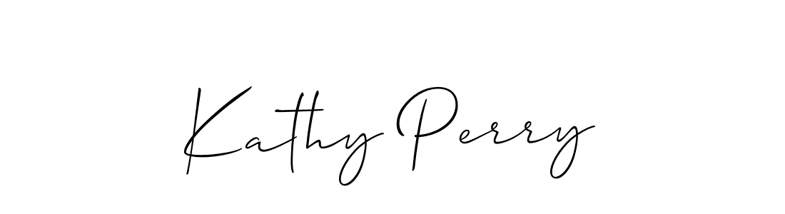 Also we have Kathy Perry name is the best signature style. Create professional handwritten signature collection using Allison_Script autograph style. Kathy Perry signature style 2 images and pictures png