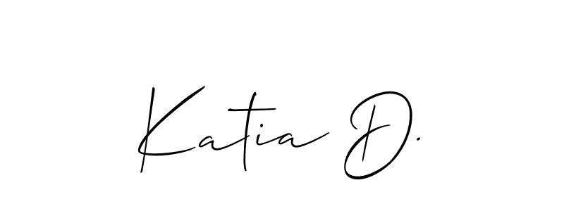 Here are the top 10 professional signature styles for the name Katia D.. These are the best autograph styles you can use for your name. Katia D. signature style 2 images and pictures png