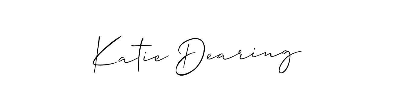 Once you've used our free online signature maker to create your best signature Allison_Script style, it's time to enjoy all of the benefits that Katie Dearing name signing documents. Katie Dearing signature style 2 images and pictures png