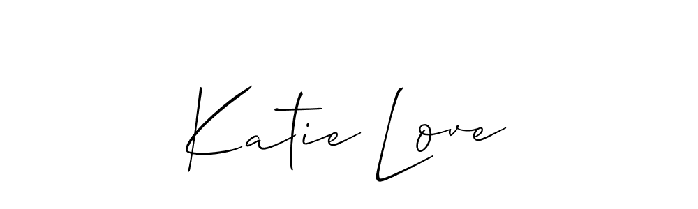 Check out images of Autograph of Katie Love name. Actor Katie Love Signature Style. Allison_Script is a professional sign style online. Katie Love signature style 2 images and pictures png