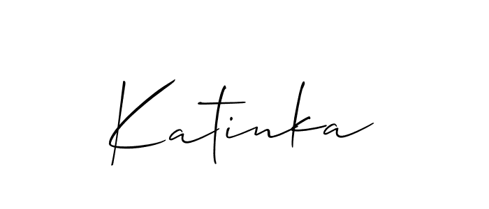 Also You can easily find your signature by using the search form. We will create Katinka name handwritten signature images for you free of cost using Allison_Script sign style. Katinka signature style 2 images and pictures png