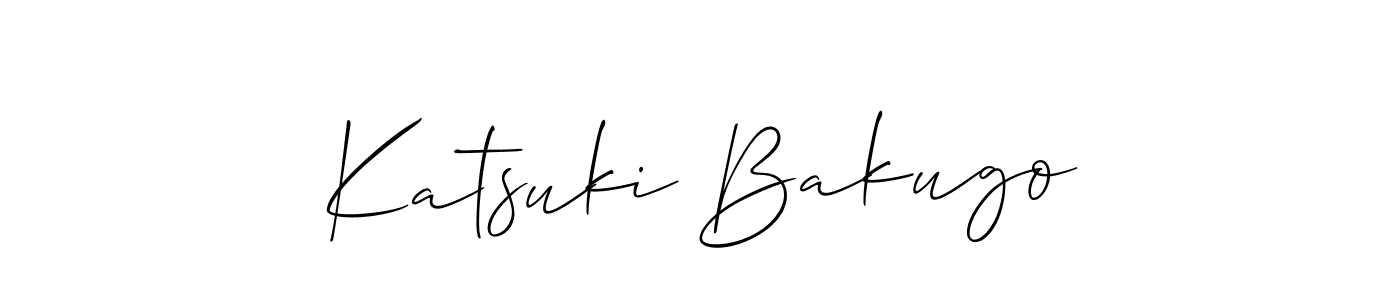 See photos of Katsuki Bakugo official signature by Spectra . Check more albums & portfolios. Read reviews & check more about Allison_Script font. Katsuki Bakugo signature style 2 images and pictures png