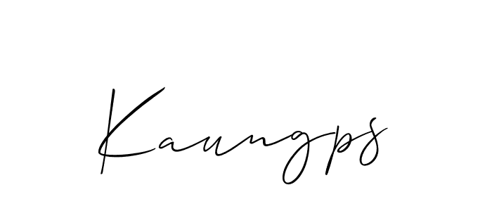 See photos of Kaungps official signature by Spectra . Check more albums & portfolios. Read reviews & check more about Allison_Script font. Kaungps signature style 2 images and pictures png