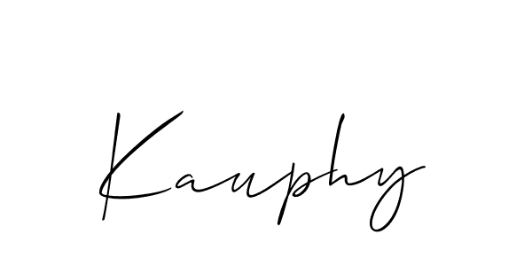 Also You can easily find your signature by using the search form. We will create Kauphy name handwritten signature images for you free of cost using Allison_Script sign style. Kauphy signature style 2 images and pictures png