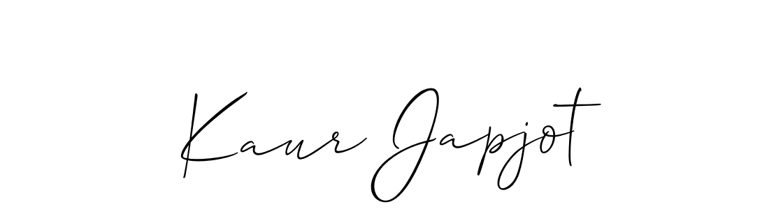 This is the best signature style for the Kaur Japjot name. Also you like these signature font (Allison_Script). Mix name signature. Kaur Japjot signature style 2 images and pictures png
