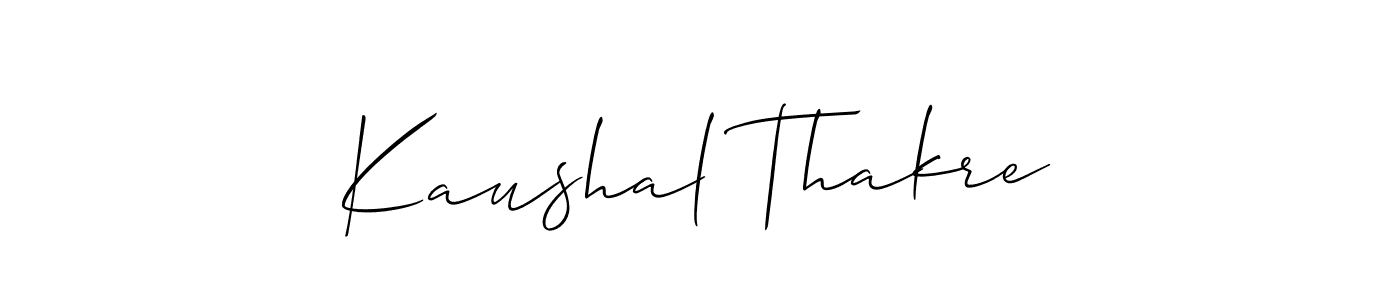 if you are searching for the best signature style for your name Kaushal Thakre. so please give up your signature search. here we have designed multiple signature styles  using Allison_Script. Kaushal Thakre signature style 2 images and pictures png