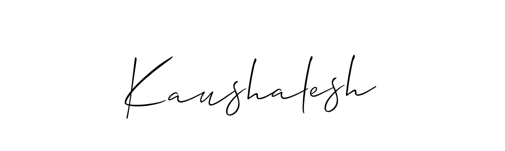 Also You can easily find your signature by using the search form. We will create Kaushalesh name handwritten signature images for you free of cost using Allison_Script sign style. Kaushalesh signature style 2 images and pictures png