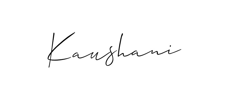 Once you've used our free online signature maker to create your best signature Allison_Script style, it's time to enjoy all of the benefits that Kaushani name signing documents. Kaushani signature style 2 images and pictures png