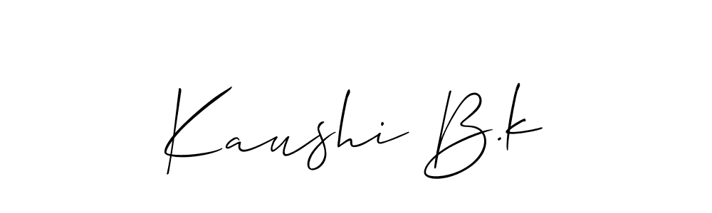This is the best signature style for the Kaushi B.k name. Also you like these signature font (Allison_Script). Mix name signature. Kaushi B.k signature style 2 images and pictures png