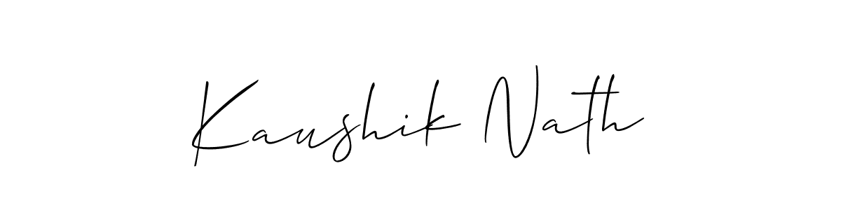 See photos of Kaushik Nath official signature by Spectra . Check more albums & portfolios. Read reviews & check more about Allison_Script font. Kaushik Nath signature style 2 images and pictures png