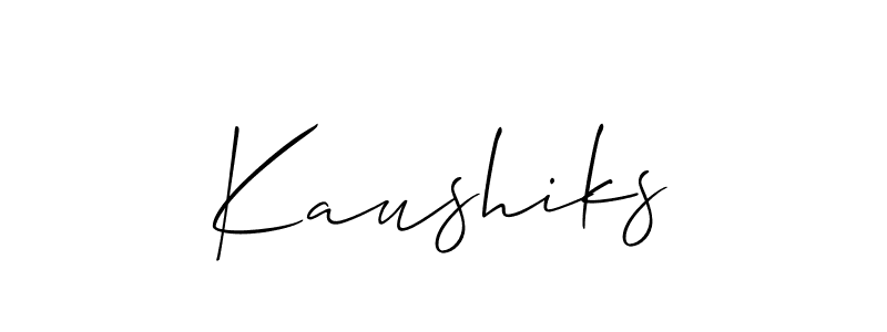 This is the best signature style for the Kaushiks name. Also you like these signature font (Allison_Script). Mix name signature. Kaushiks signature style 2 images and pictures png