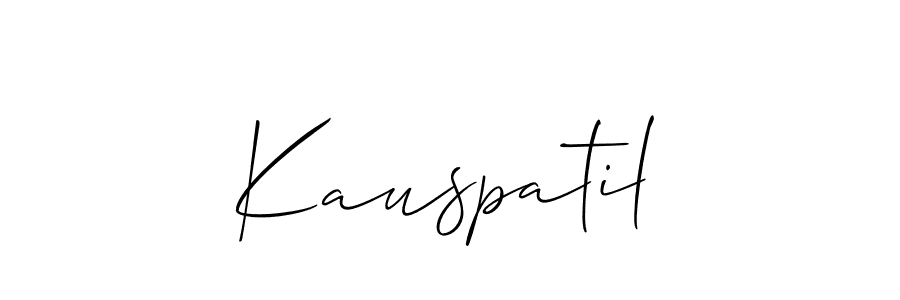 You can use this online signature creator to create a handwritten signature for the name Kauspatil. This is the best online autograph maker. Kauspatil signature style 2 images and pictures png