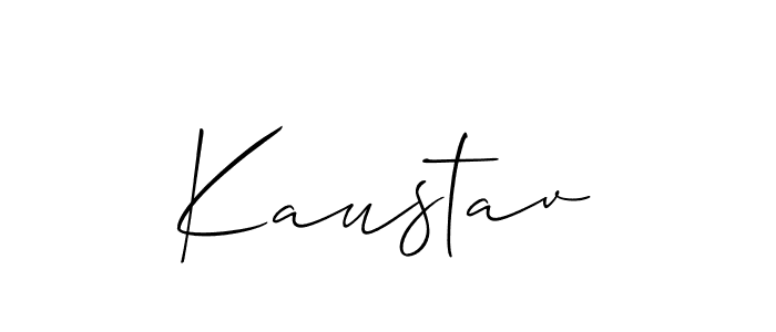 if you are searching for the best signature style for your name Kaustav. so please give up your signature search. here we have designed multiple signature styles  using Allison_Script. Kaustav signature style 2 images and pictures png