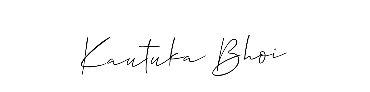 Also You can easily find your signature by using the search form. We will create Kautuka Bhoi name handwritten signature images for you free of cost using Allison_Script sign style. Kautuka Bhoi signature style 2 images and pictures png