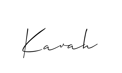 Also we have Kavah name is the best signature style. Create professional handwritten signature collection using Allison_Script autograph style. Kavah signature style 2 images and pictures png