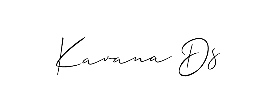Make a short Kavana Ds signature style. Manage your documents anywhere anytime using Allison_Script. Create and add eSignatures, submit forms, share and send files easily. Kavana Ds signature style 2 images and pictures png