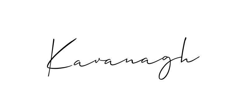 Also we have Kavanagh name is the best signature style. Create professional handwritten signature collection using Allison_Script autograph style. Kavanagh signature style 2 images and pictures png