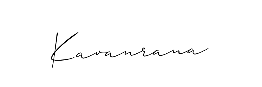It looks lik you need a new signature style for name Kavanrana. Design unique handwritten (Allison_Script) signature with our free signature maker in just a few clicks. Kavanrana signature style 2 images and pictures png