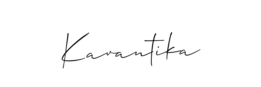 Make a beautiful signature design for name Kavantika. Use this online signature maker to create a handwritten signature for free. Kavantika signature style 2 images and pictures png