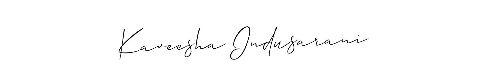 Make a beautiful signature design for name Kaveesha Indusarani. Use this online signature maker to create a handwritten signature for free. Kaveesha Indusarani signature style 2 images and pictures png