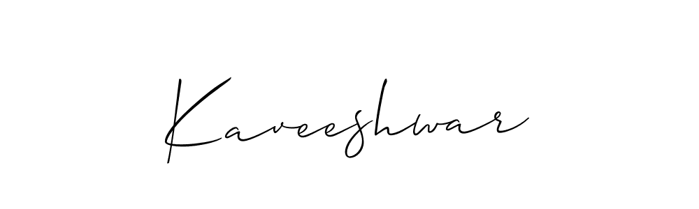 Make a beautiful signature design for name Kaveeshwar. With this signature (Allison_Script) style, you can create a handwritten signature for free. Kaveeshwar signature style 2 images and pictures png