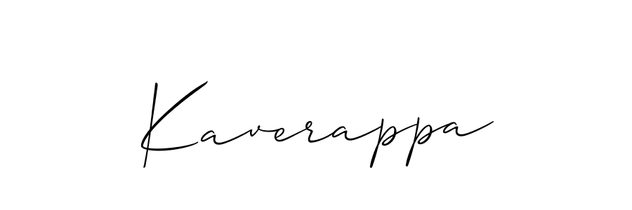 Make a beautiful signature design for name Kaverappa. Use this online signature maker to create a handwritten signature for free. Kaverappa signature style 2 images and pictures png