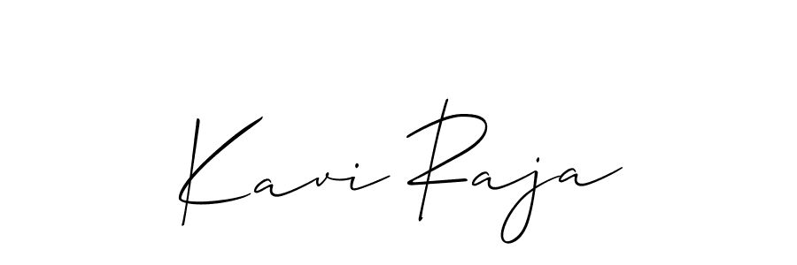 Best and Professional Signature Style for Kavi Raja. Allison_Script Best Signature Style Collection. Kavi Raja signature style 2 images and pictures png