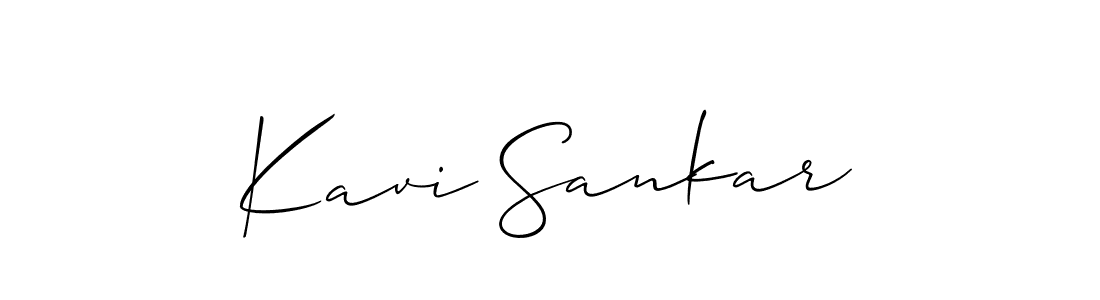 Make a short Kavi Sankar signature style. Manage your documents anywhere anytime using Allison_Script. Create and add eSignatures, submit forms, share and send files easily. Kavi Sankar signature style 2 images and pictures png